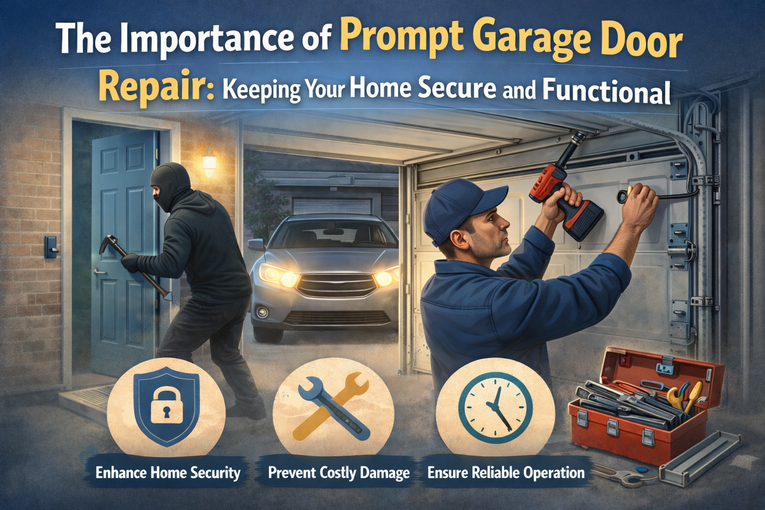 The Importance of Prompt Garage Door Repair 